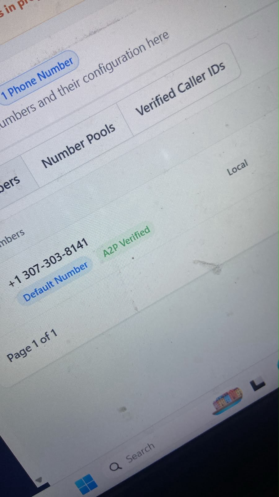 Second A2P verified local number